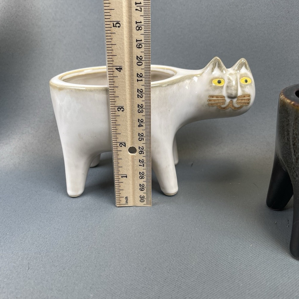 Pair of Cat Planter Animal‎ Succulent Plant Pots 5.5" - Picture 4 of 12